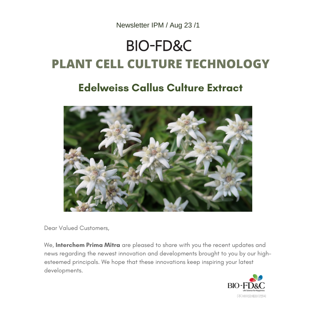 Edelweiss Callus Culture Extract