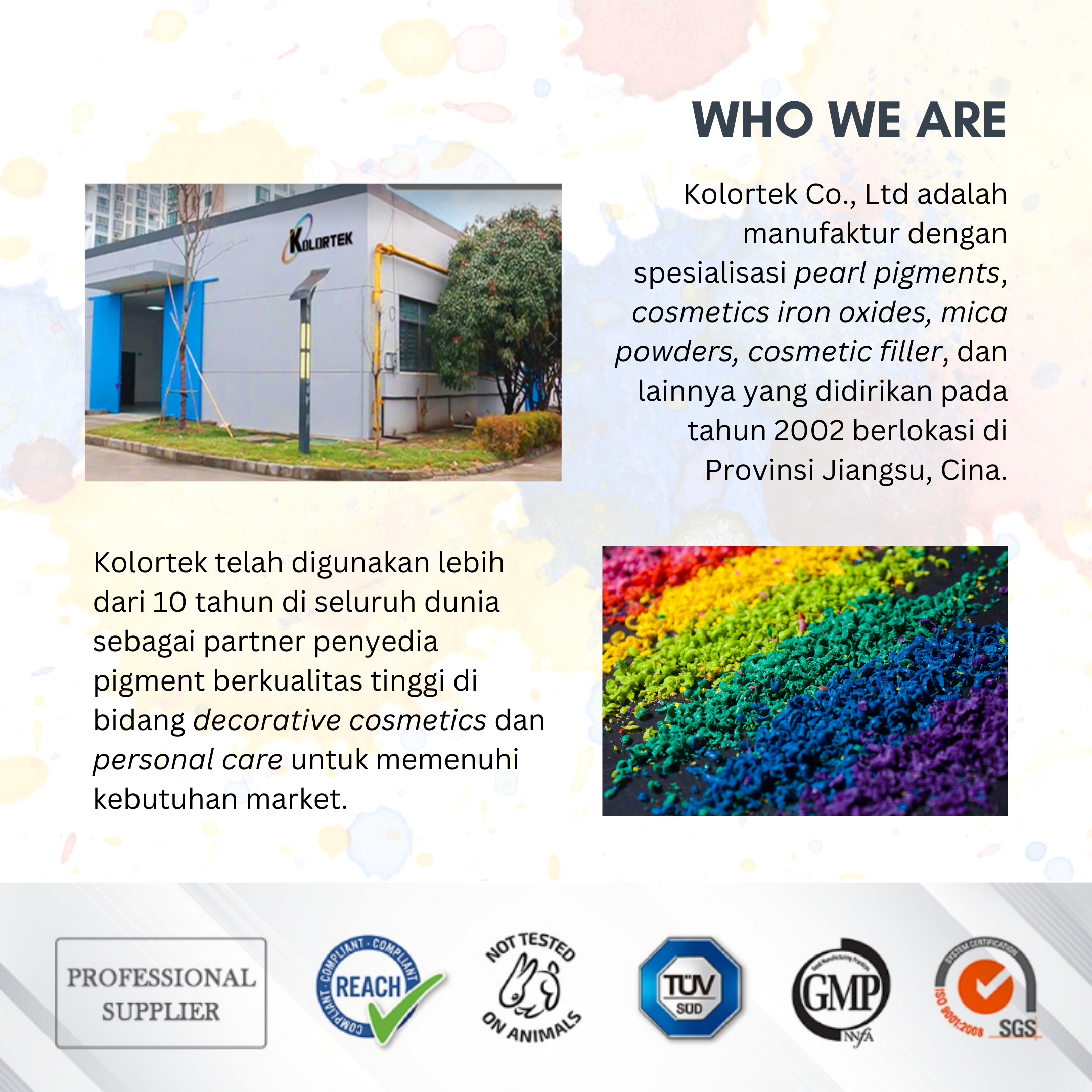 EFFECT PIGMENTS: PREMIUM SUPPLIER OF HIGH QUALITY