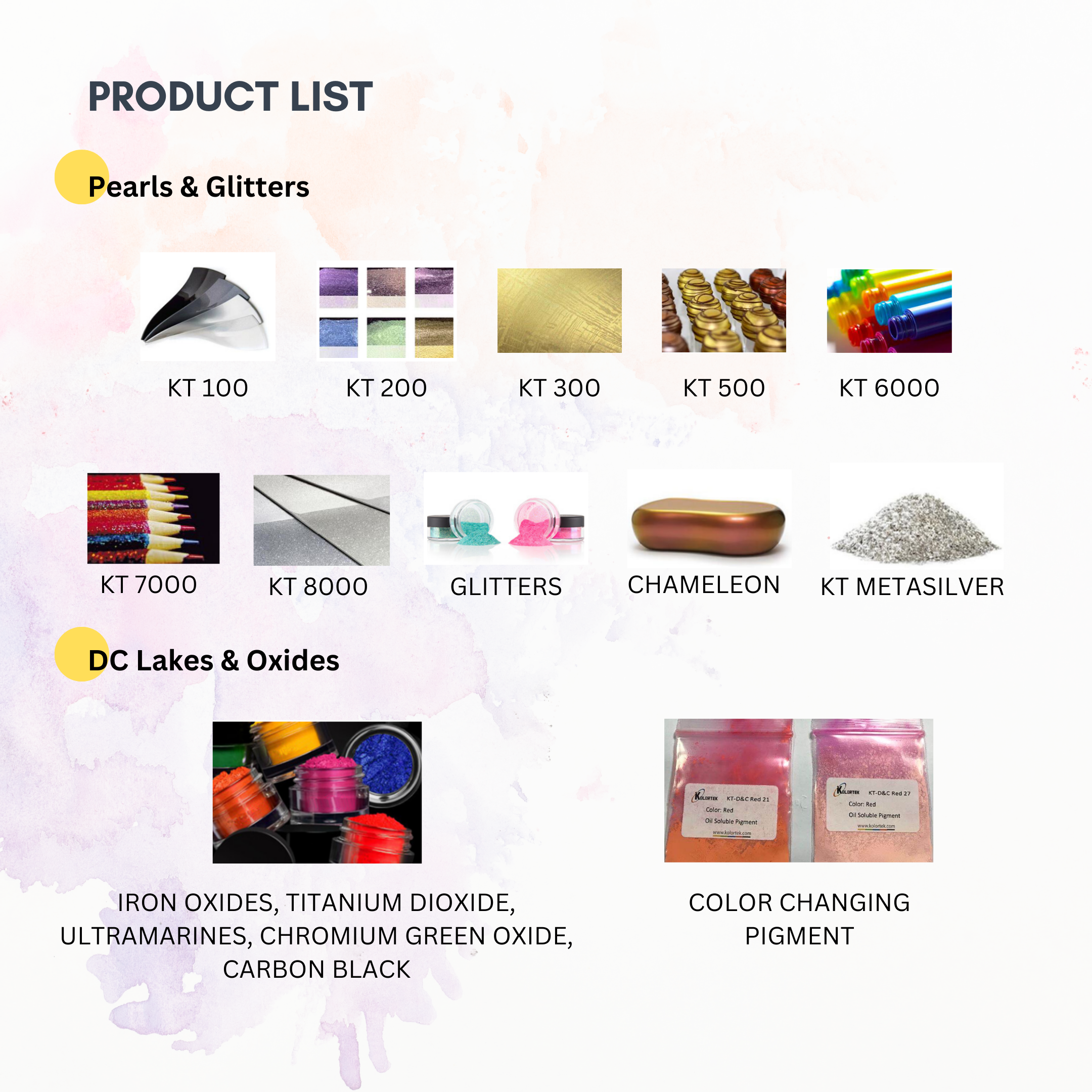 EFFECT PIGMENTS: PREMIUM SUPPLIER OF HIGH QUALITY