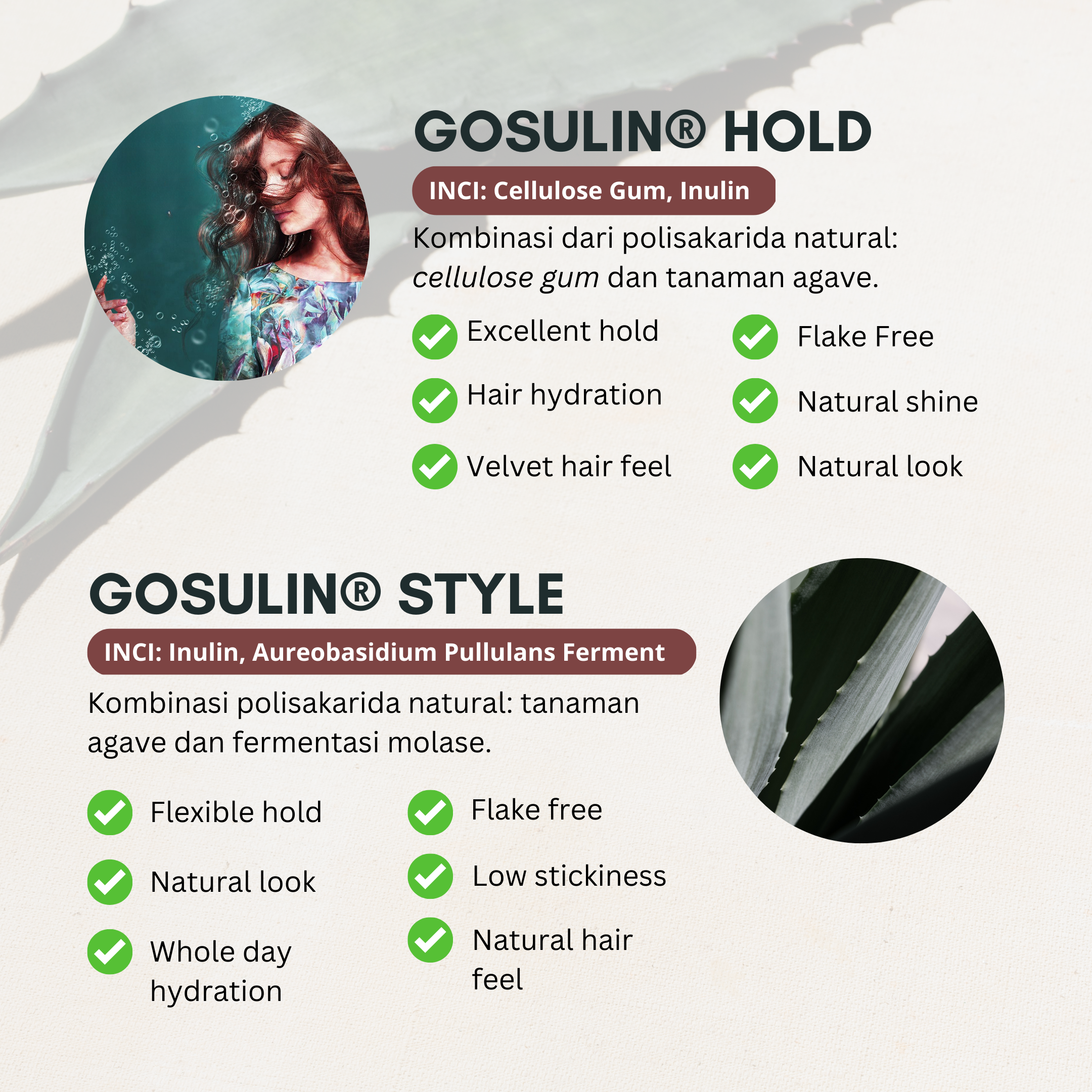 GOSULIN® HOLD & GOSULIN® STYLE