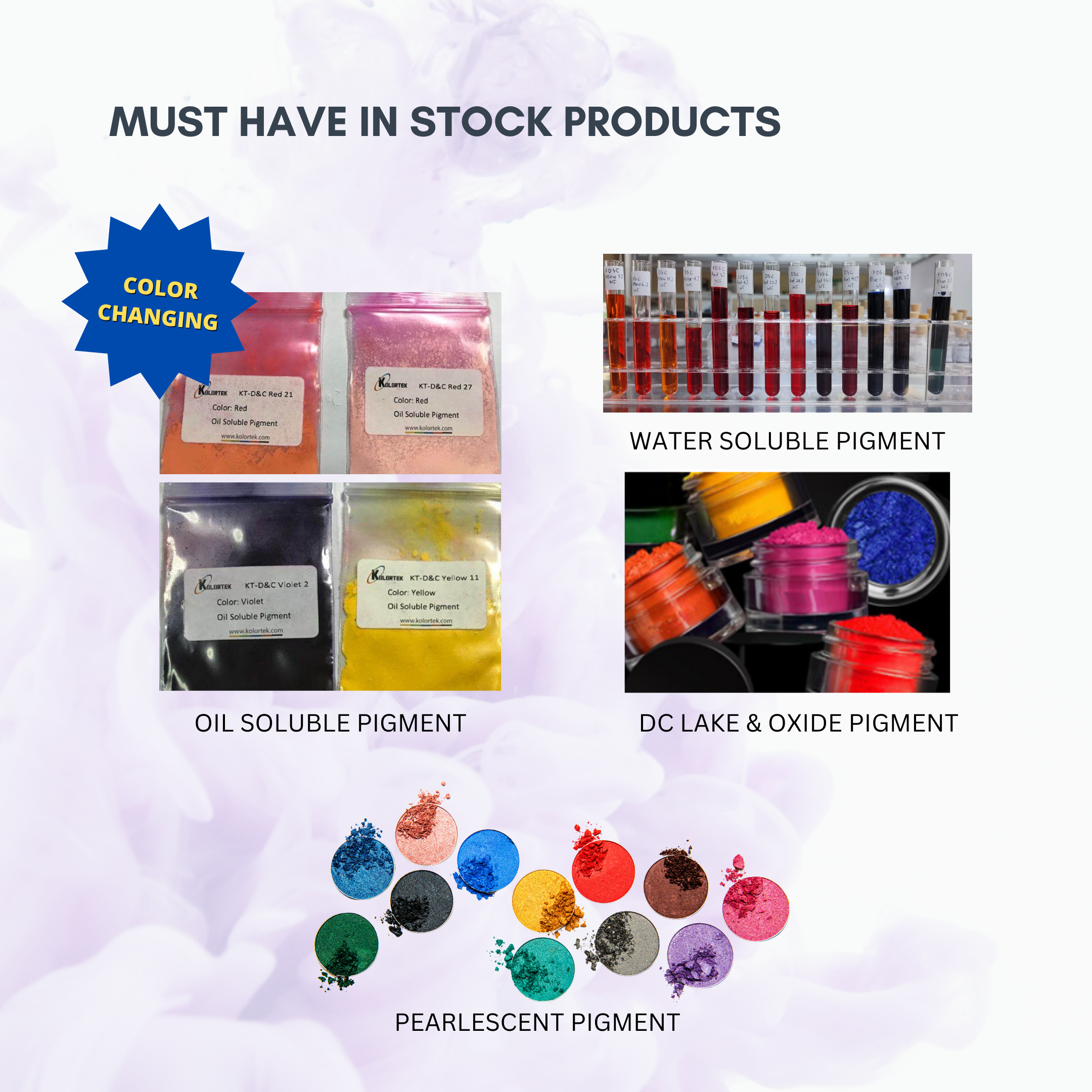 EFFECT PIGMENTS: PREMIUM SUPPLIER OF HIGH QUALITY