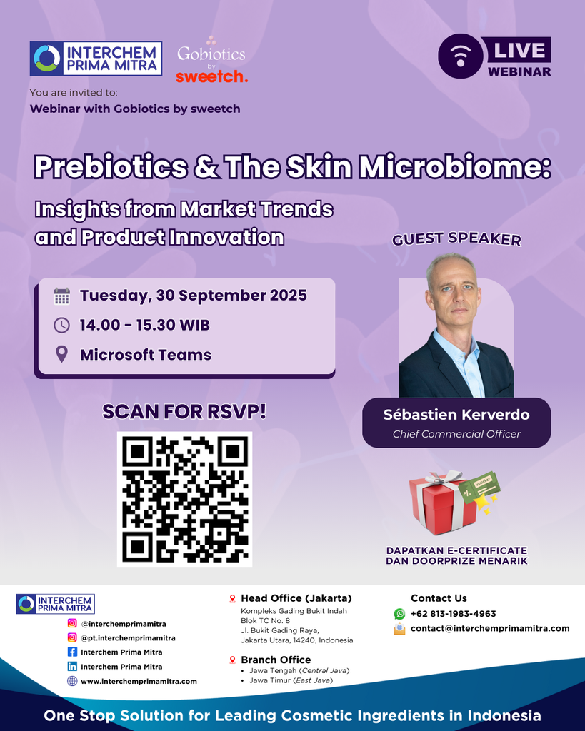 Gobiotics by Sweetch "Prebiotics & The Skin Microbiome"