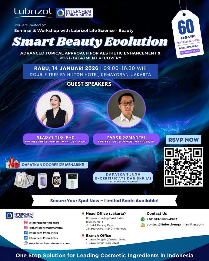 Seminar Lubrizol JKT 2026 - Smart Beauty Evolution