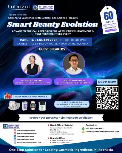Seminar Lubrizol JKT 2026 - Smart Beauty Evolution